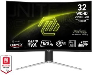 Монитор MSI  Monitors MSI MAG 325CQRF QD E2 31.5 VA Curved