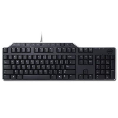 Компьютерная клавиатура Dell  Dell Keyboard : US/Euro (QWERTY) Dell KB-522 Wired Business Multimedia USB KeyboardBlack (Kit)