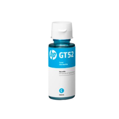 Аксессуары и расходные материалы HP  HP GT52 Cyan Ink Bottle, 8000 pages, for HP DeskJet GT series, Cronos