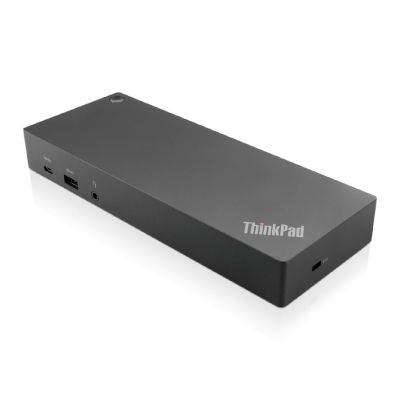 Võrgulülitid Lenovo  ThinkPad Hybrid USB A/C Dock 2xDisplayPort, 2xHDMI, 2x3840x2160-60Hz, 1Gbit LAN, 1xUSB-C Front 5xUSB-A 2xUSB2.0 3xUSB3.0 (EU)