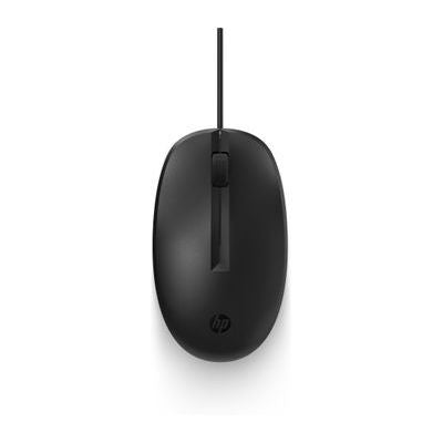 Компьютерная мышь HP  HP 128 USB Wired Laser Mouse, Sanitizable - Black