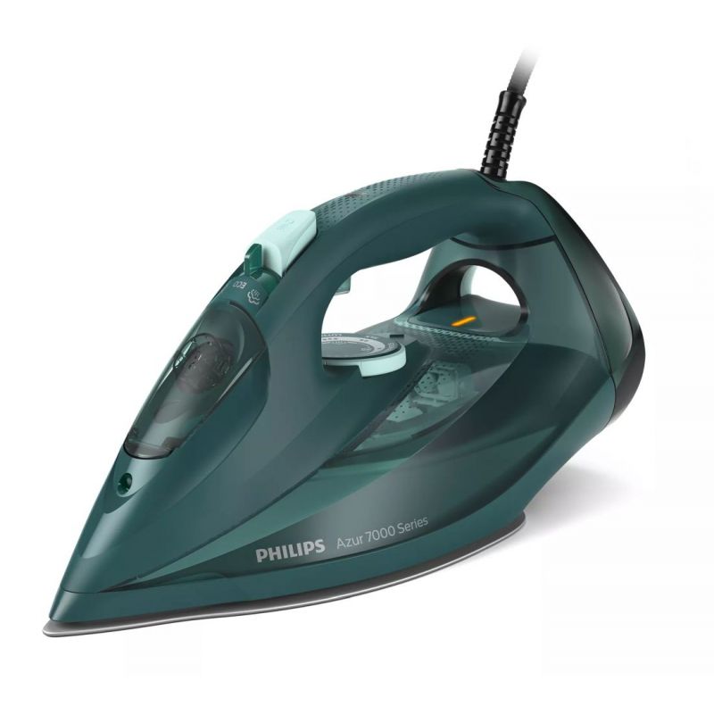 Утюг Philips  Philips 7000 Series Steam iron DST7050/70, 2800W, 50 g/min continous steam, 250g steam boost, vertical steam, SteamGlide Elite soleplate, drip stop, ASO, QuickCalc Release, 300 ml water tank
