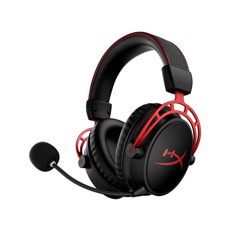 Беспроводные наушники HyperX  HEADSET HYPERX CLOUD ALPHA RED WIRELESS