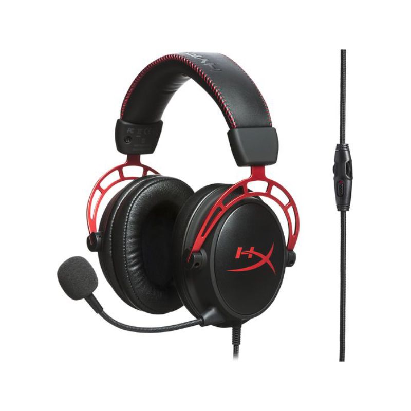 Wireless headphones HyperX  HyperX Cloud Alpha - Gaming Headset (Black-Red)