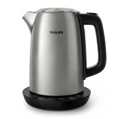 Кофеварка Philips  Philips Kettle HD9359/90 2200W 1.7l solar metal kettle brushed - temperature control