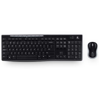 Компьютерная клавиатура Logilink  LOGITECH MK270 Wireless Combo black USB - EER (US)