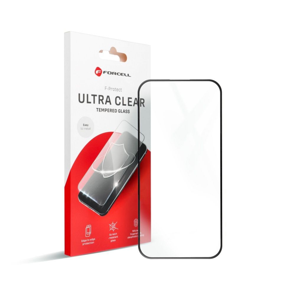 Kaitseklaasid Forcell - Tempered glass to Xiaomi Redmi 14C Forcell Ultra Clear Glass black