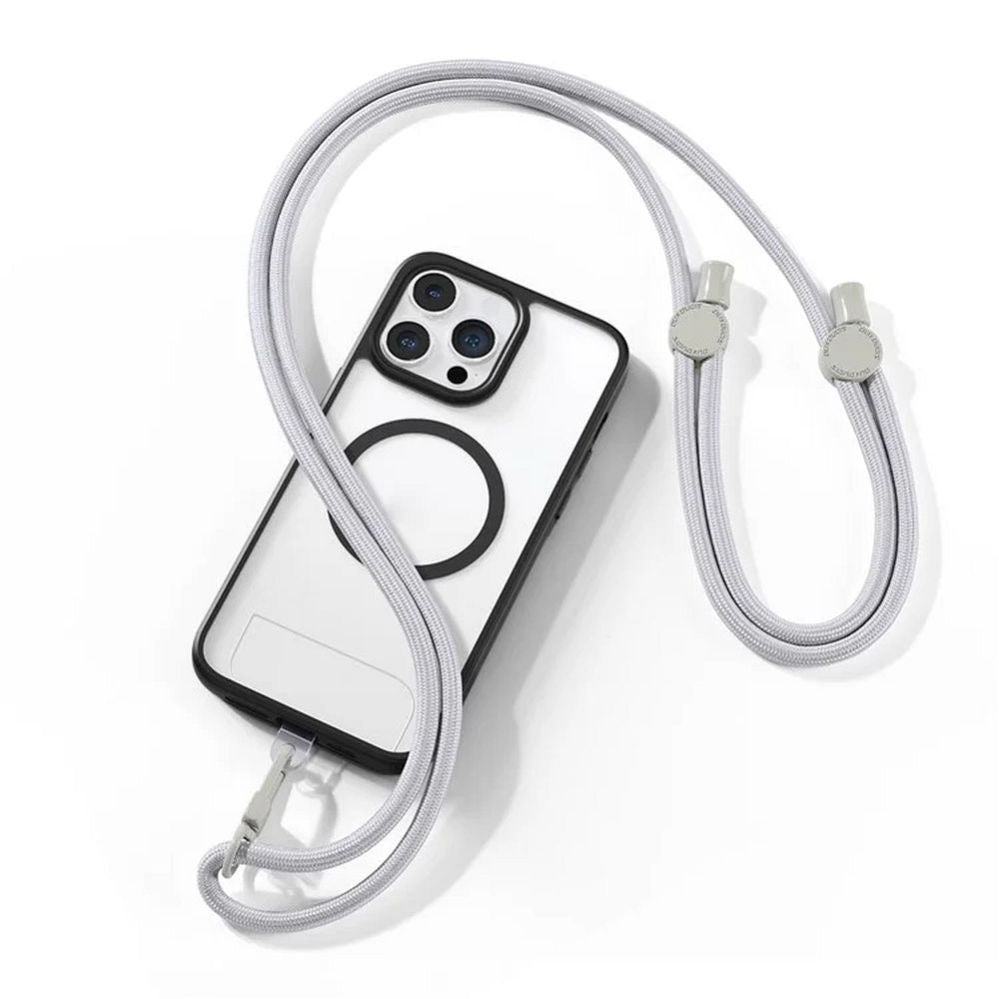 Ring Holder Dux Ducis Universal DUX DUCIS Plaz - cross-body phone strap - grey Grey