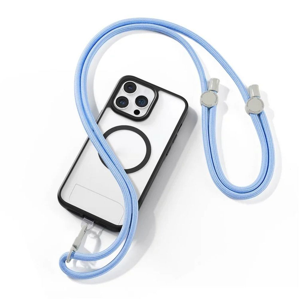 Rõngahoidja Dux Ducis Universal DUX DUCIS Plaz - cross-body phone strap - light blue Light Blue