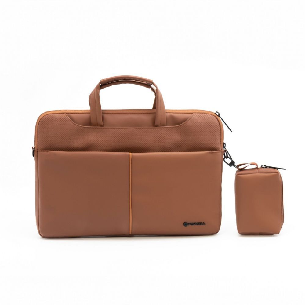 Bags and briefcases Forcell  FORCELL F-PROTECT URBAN STYLE Bag for Laptop 15,6" brown