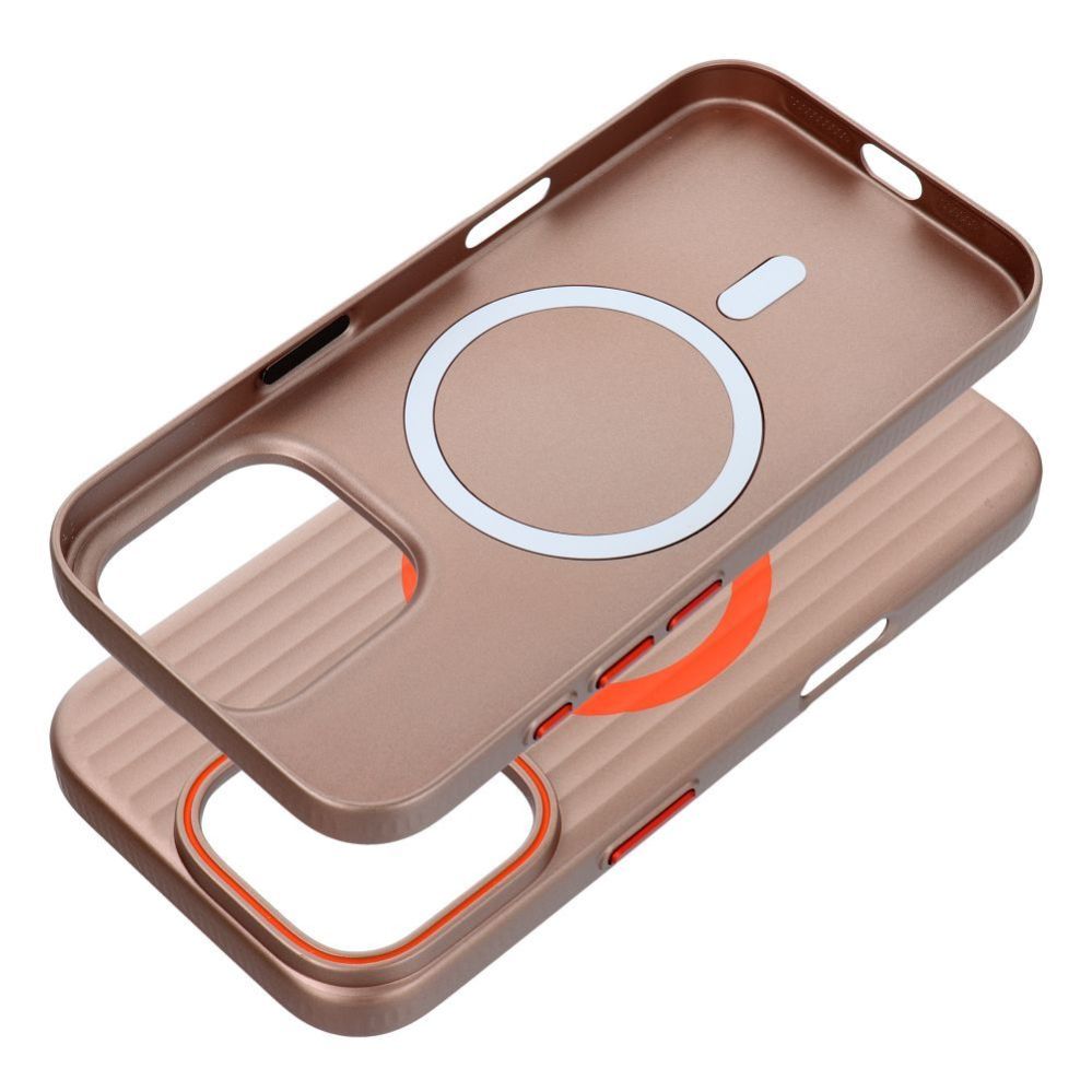 Tagakaaned OEM - Case for iPhone 15 PRO MAX Simply compatible with MagSafe titanium desert