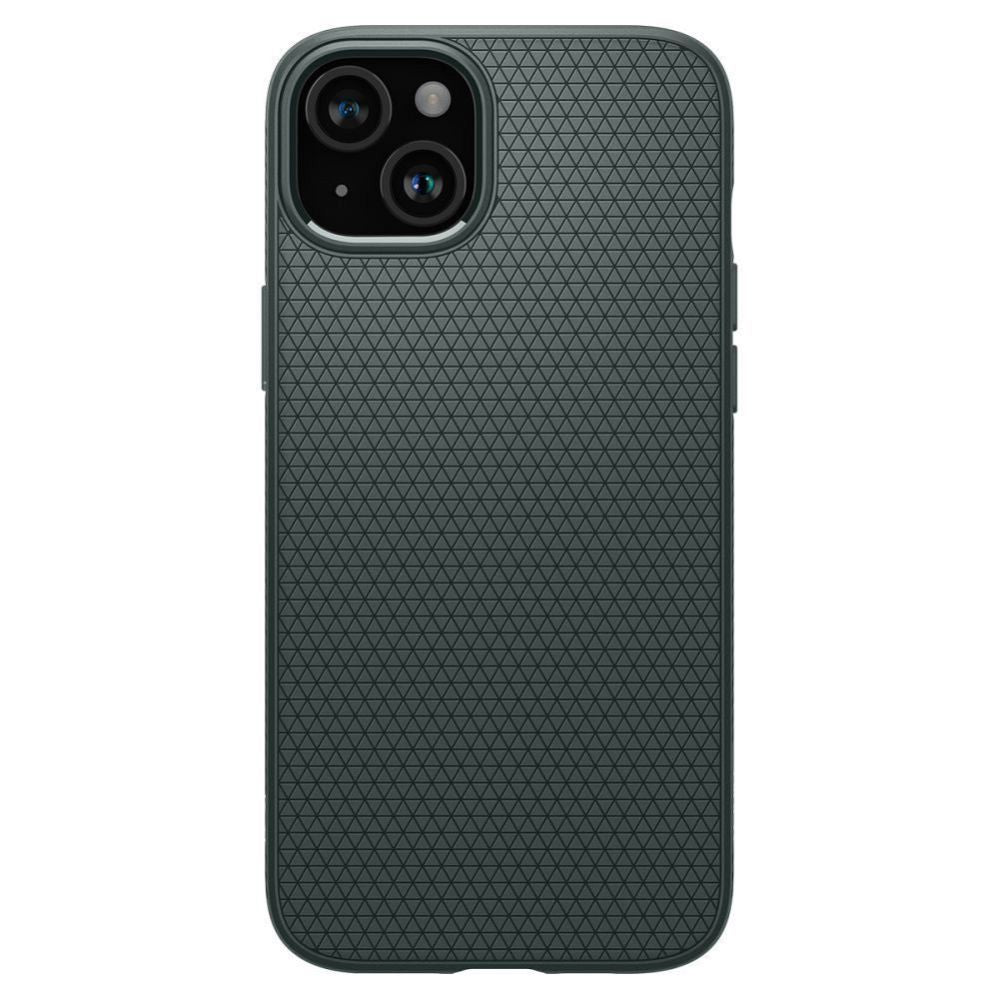 Tagakaaned Spigen  SPIGEN case LIQUID AIR for IPHONE 15 abyss green