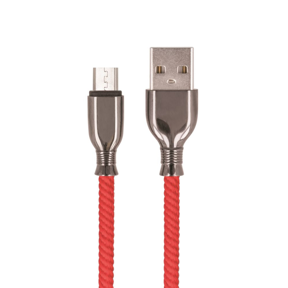 Kaabel Setty  Setty cable USB - microUSB 1,0 m 3A FC-M red