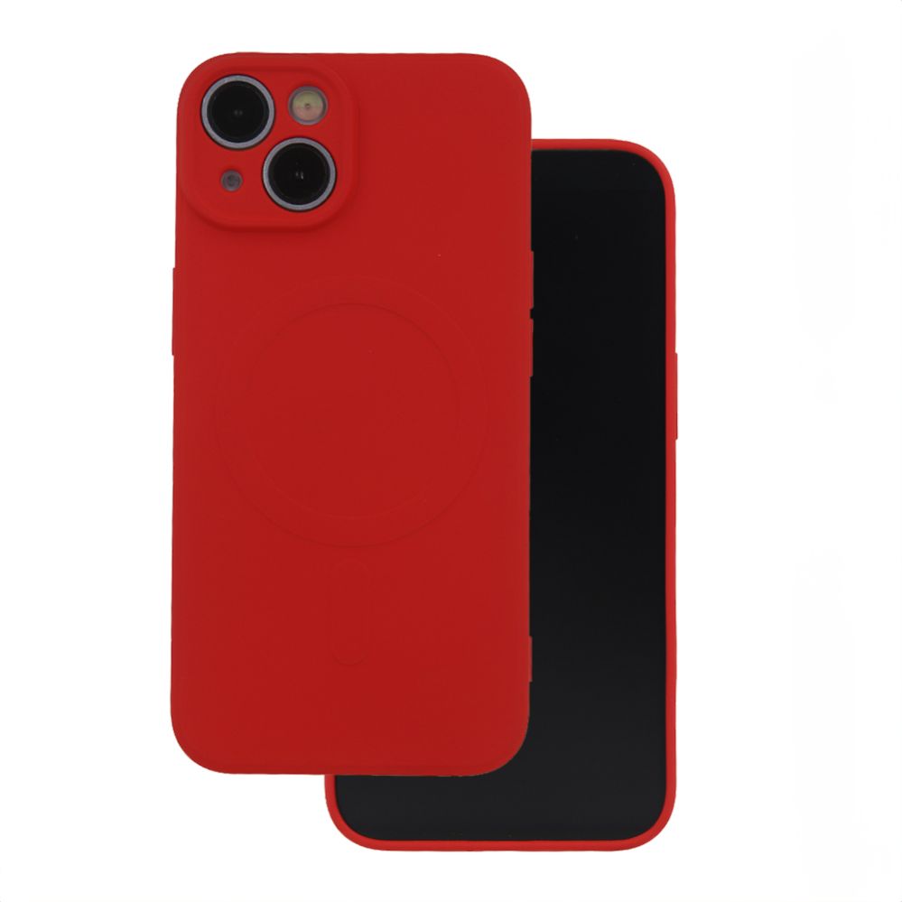 Tagakaaned iLike  Simple Color Mag case for Samsung Galaxy A57 5G red