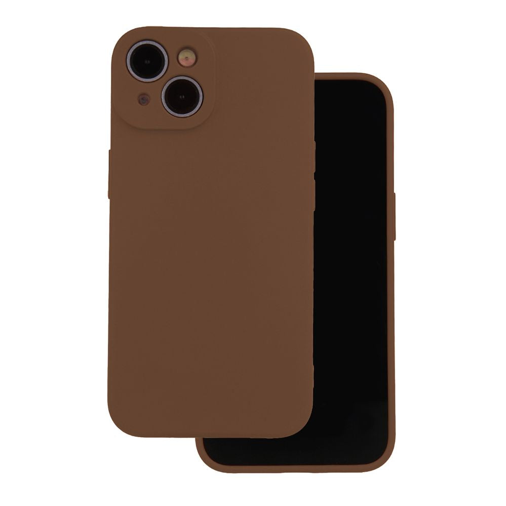 Back panel cover iLike  Silicon case for Samsung Galaxy A37 5G brown