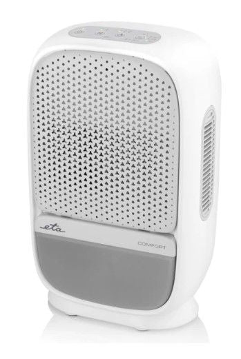 Air purifier ETA  163090000 Comfort Dehumidifier, Tank volume (water) 1,2 l, Suitable for spaces up to 25 m², White
