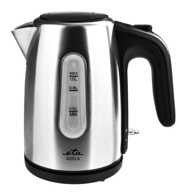 Чайник ETA  Kettle | 160490000 ADÉLA | Electric | 1600 W | 1 L | Stainless Steel | 360° rotational base | Stainless Steel