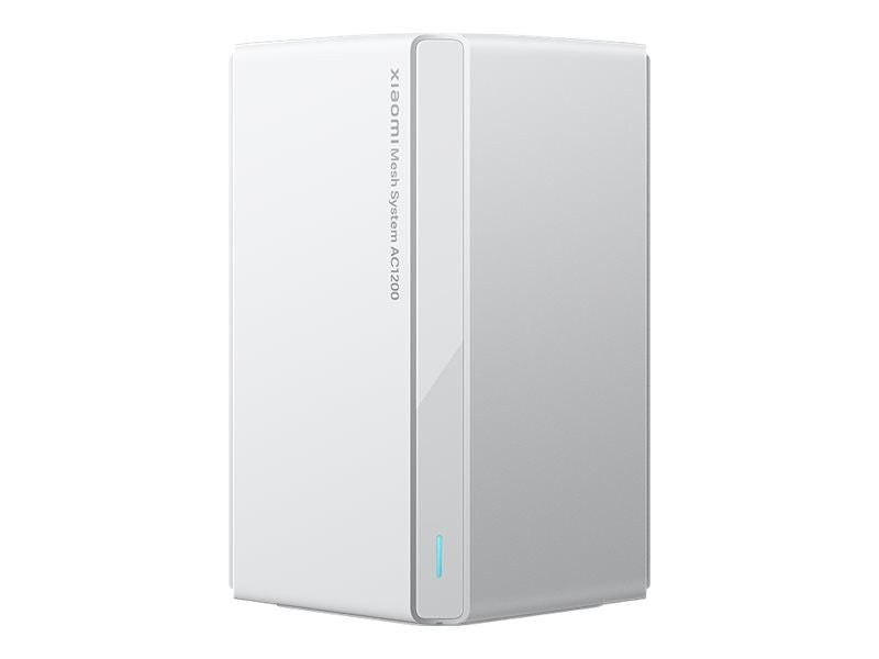 Ruuterid Xiaomi  Mesh System | AC1200 EU (1-pack) | 802.11ac | 867 Mbit/s | 10/100/1000 Mbit/s | Ethernet LAN (RJ-45) ports 2 | Mesh Support Yes | MU-MiMO No | No mobile broadband | Antenna type Internal
