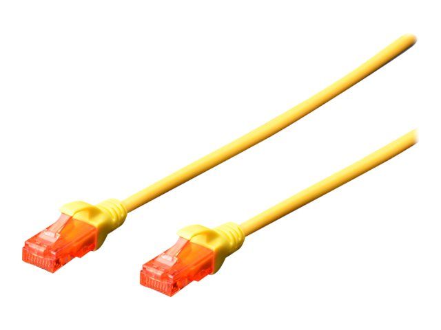 Переходник Digitus  Patch cord | CAT 6 U-UTP | AWG 26/7 | Cable length: 2 m | Yellow