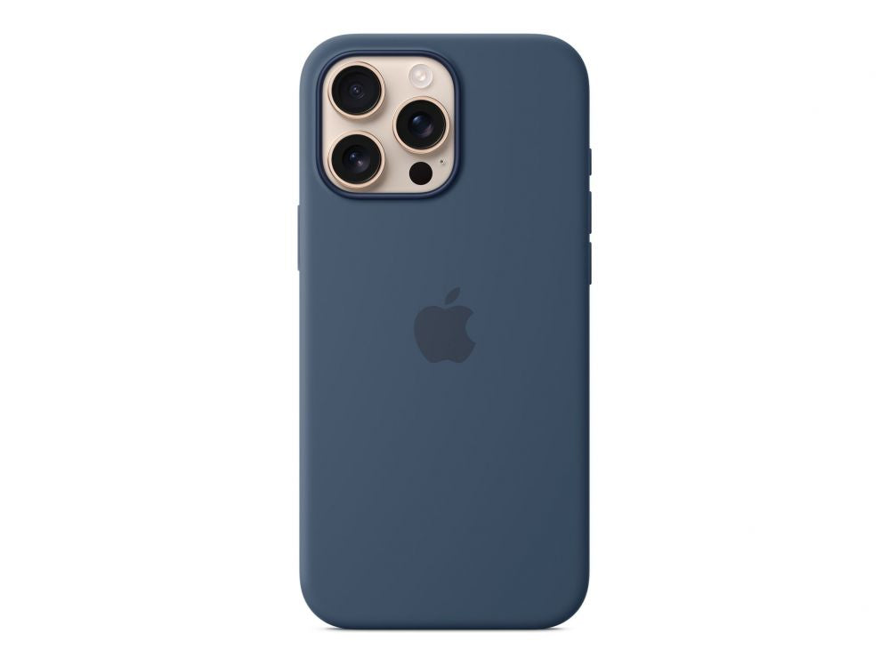 Tagakaaned Apple - iPhone 16 Pro Max Silicone Case with MagSafe - Denim