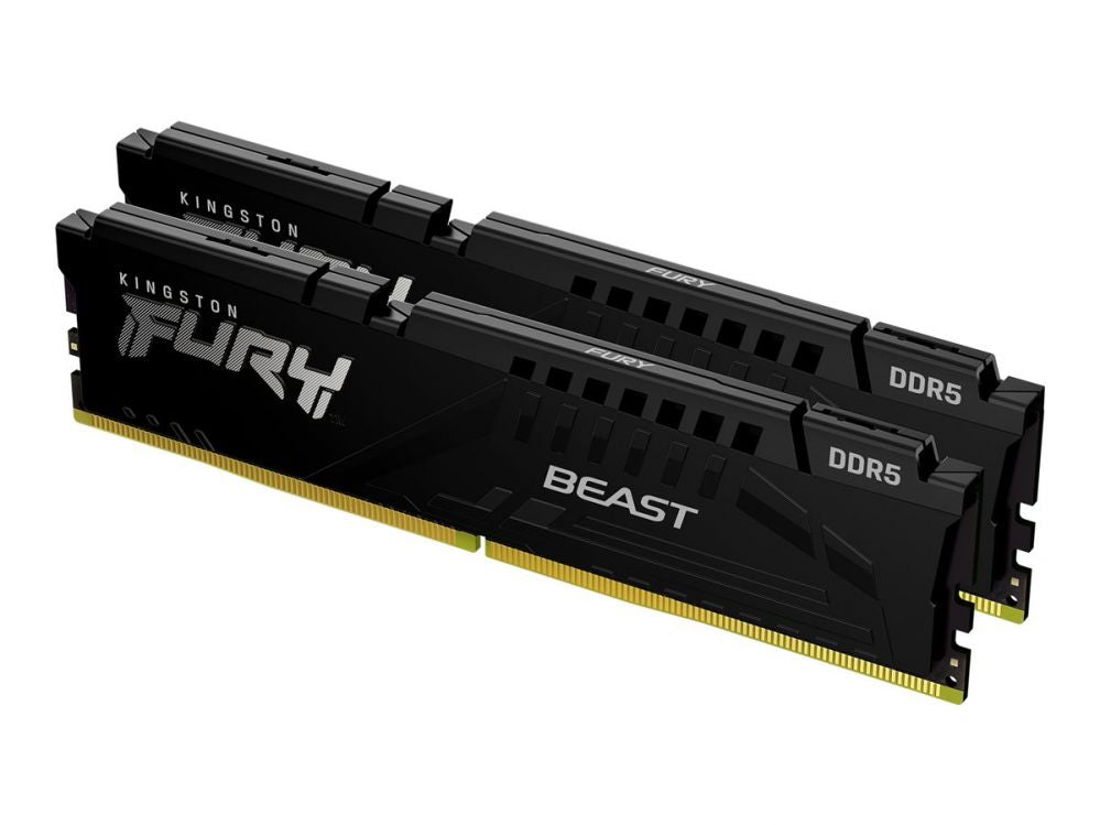 RAM DDR4 Kingston  KF560C30BBEK2-32 32GB 6000MT/s DDR5 CL30 DIMM (Kit of 2) FURY Beast Black EXPO