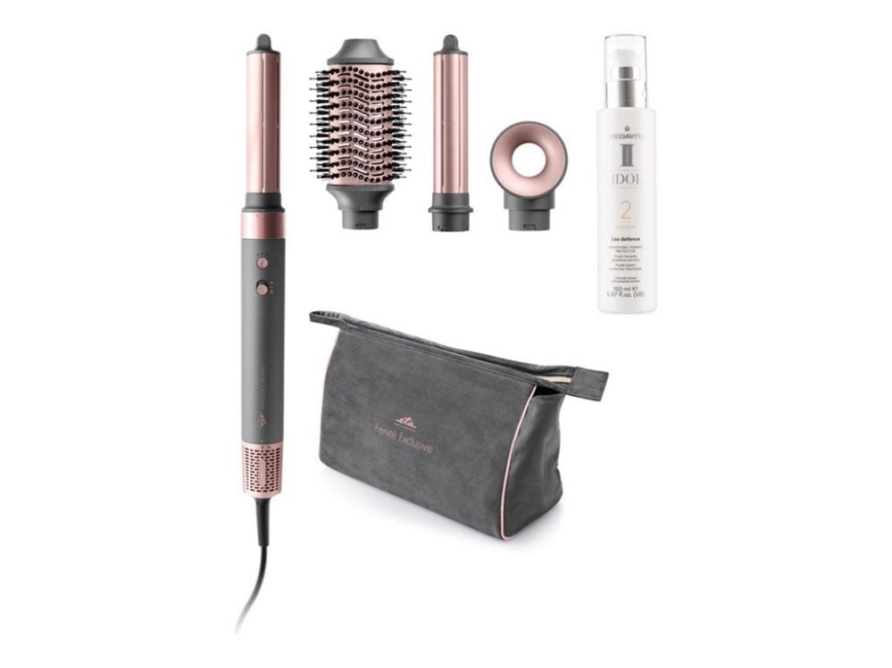 Hairdryer brush ETA  | Multifunctional Hot Air Styler | 032390000 Fenité Exclusive | Ion conditioning | Number of heating levels 3 | 1400 W | Gray