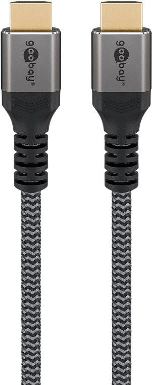 Аксессуар для мониторов Goobay  | 64994 High Speed HDMI Cable with Ethernet | HDMI to HDMI | 2 m