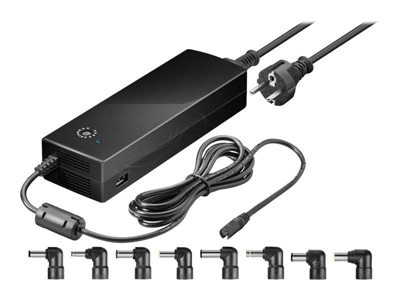 Кабель Goobay  55004 Notebook Power Supply 134.5 W, Black