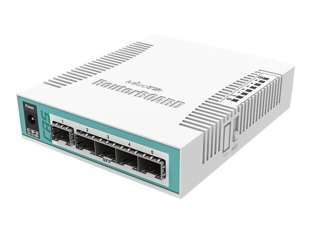 Сервер - Прочие аксессуары Mikrotik  | Cloud Router Switch | CRS106-1C-5S | Web Management | Desktop | SFP ports quantity 5 | 12 month(s) | 12 month(s)