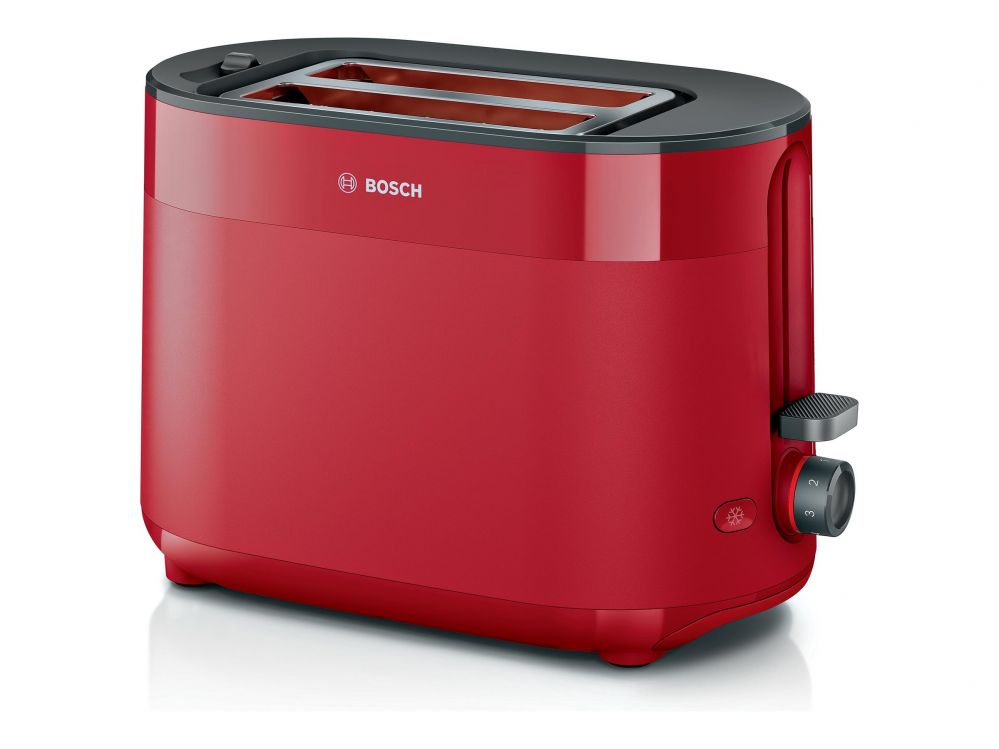 Röster Bosch  Compact Toaster | TAT2M124 MyMoment | Power 950 W | Number of slots 2 | Housing material Plastic | Red
