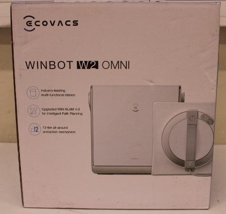Sülearvuti Ecovacs  SALE OUT.  Window cleaning robot WINBOT W2 OMNI, Auto-Spray, Intelligent steady climbing system, WIN-SLAM 4.0, White + 6 in 1 Cleanin |  | Window Cleaning Robot | WINBOT W2 OMNI | Corded | 2800 Pa | White | DEMO