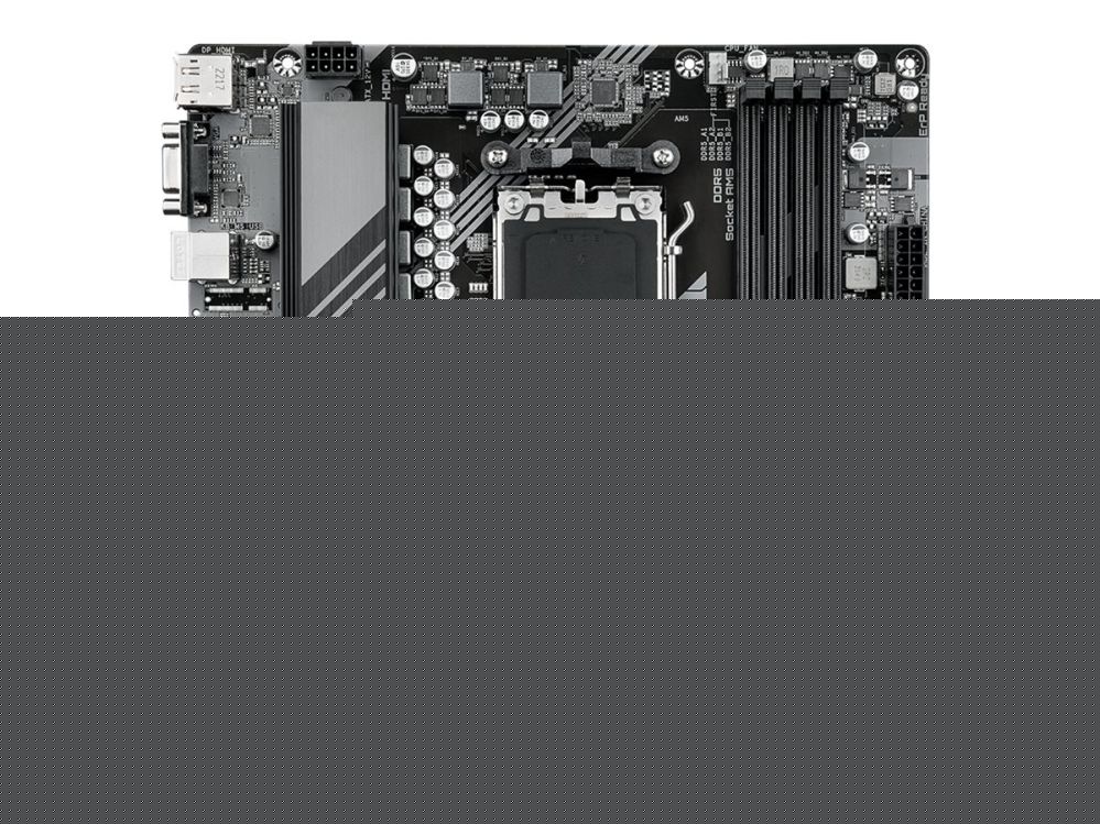 Материнская плата для процессоров Intel Gigabyte  A620M DS3H | Processor family AMD | Processor socket AM5 | DDR5 | Supported hard disk drive interfaces M.2, SATA | Number of SATA connectors 4