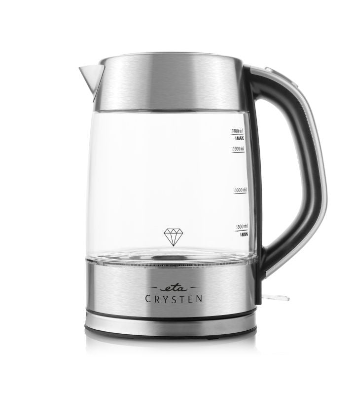 Veekeetja ETA  Kettle | 415490000 Crysten | Electric | 2100 W | 1.7 L | Glass | 360° rotational base | Glass