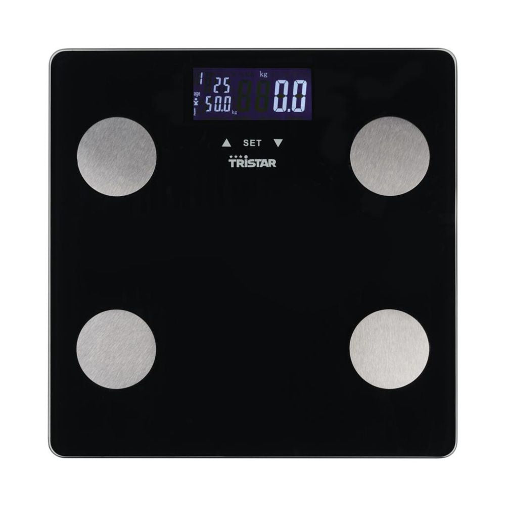 Kaalud Tristar  Personal Scale | WG-2442 | Maximum weight (capacity) 150 kg | Accuracy 100 g | Body Mass Index (BMI) measuring | Black