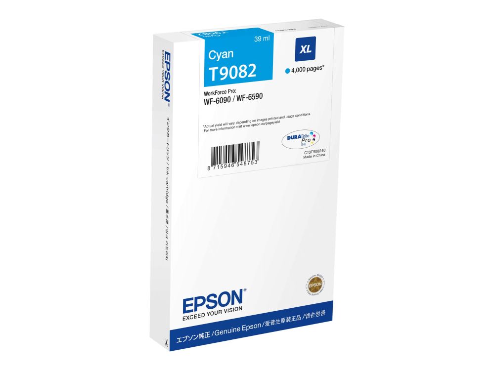Tarvikud ja tarvikud EPSON  WF-6XXX Ink Cartridge Cyan XL |