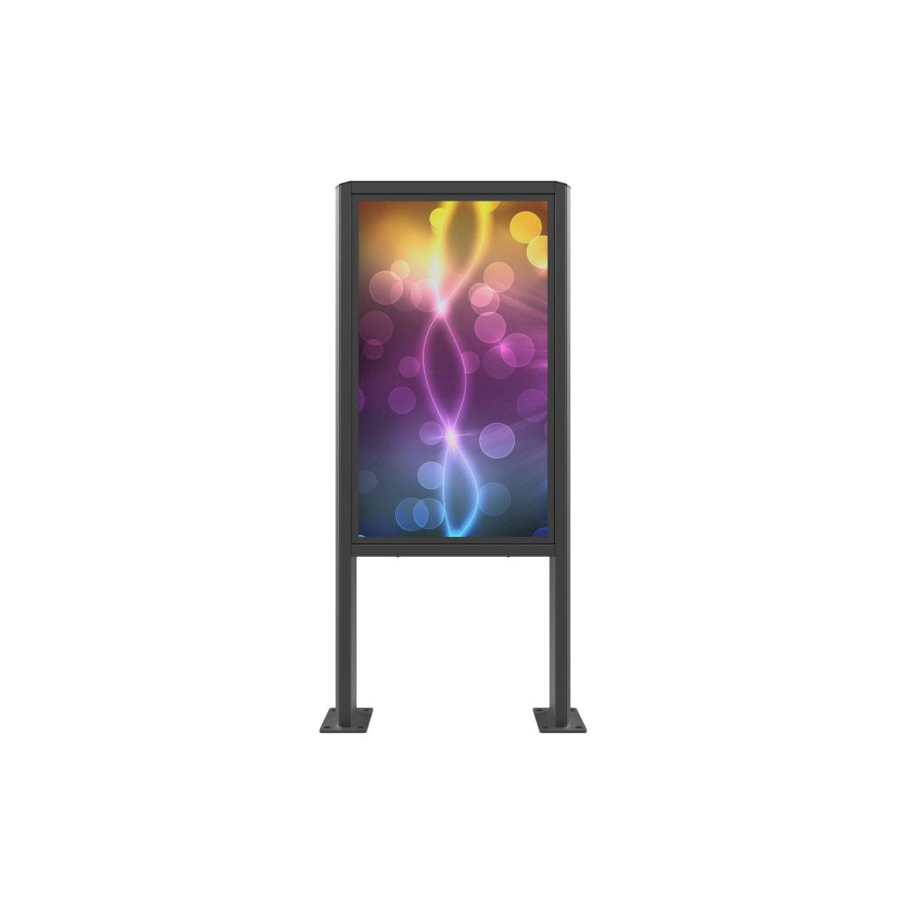 Teleri kinnitus EDBAK  | Floor stand | POK101 | 55 " | Maximum weight (capacity) 80 kg | Black