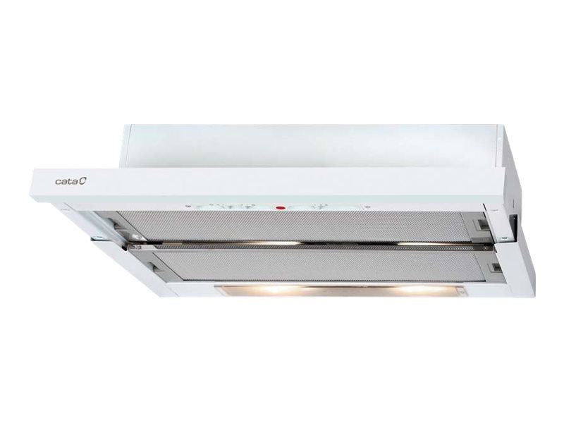 Integreeritav õhupuhasti Cata  Hood | CAMPANA TF-5260 WH /L | Telescopic | Energy efficiency class D | Width 60 cm | 325 m³/h | Slider | LED | White