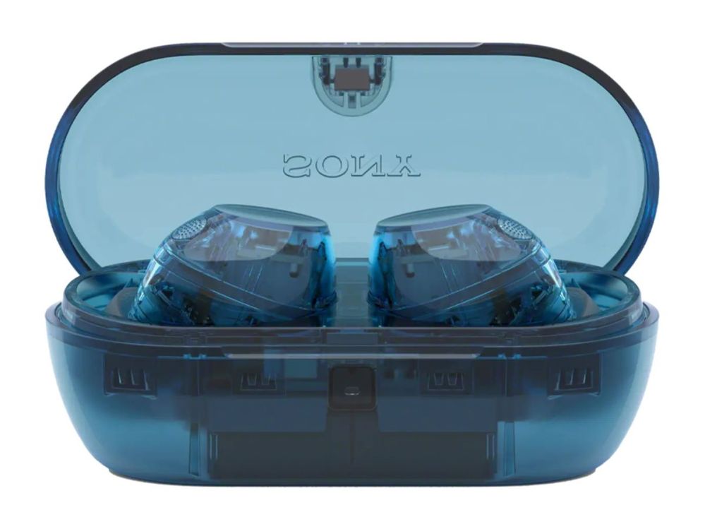Juhtmevabad kõrvaklapid Sony  WF-C710N Truly Wireless Noise Cancelling Earbuds - Glass Blue |