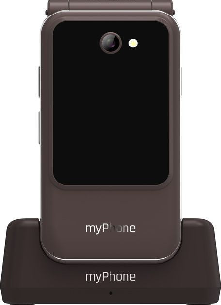 Мобильный телефон MyPhone  Harmony LTE Praline Collection | Brown | 2.8+1.44 " | IPS | 48 MB | 128 MB | Single SIM | MicroSD | 3G | Bluetooth | 5.1 | Main camera resolution 2 MP | 1300 mAh