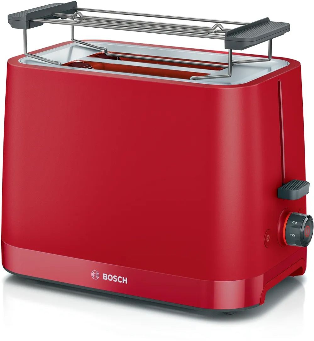 Тостер Bosch  Compact Toaster | TAT3M124 MyMoment | Number of slots 2 | Housing material Plastic | Red