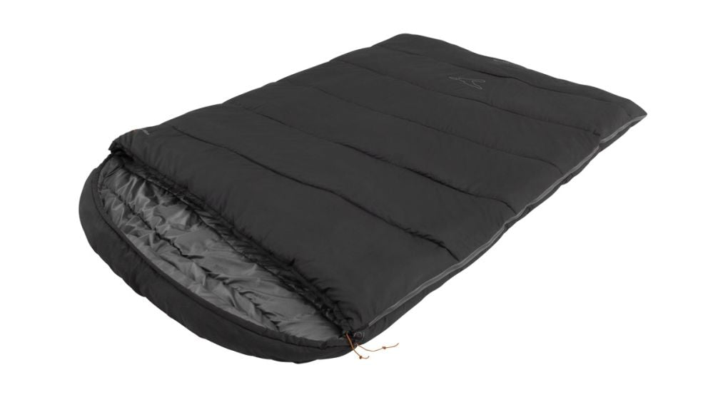 Juuste sirgendaja Easy Camp  Raven Square Double 5°C | Sleeping Bag | 220 x 150 cm | -9 to 10 °C | Two-way open-end, L-shaped, autolock