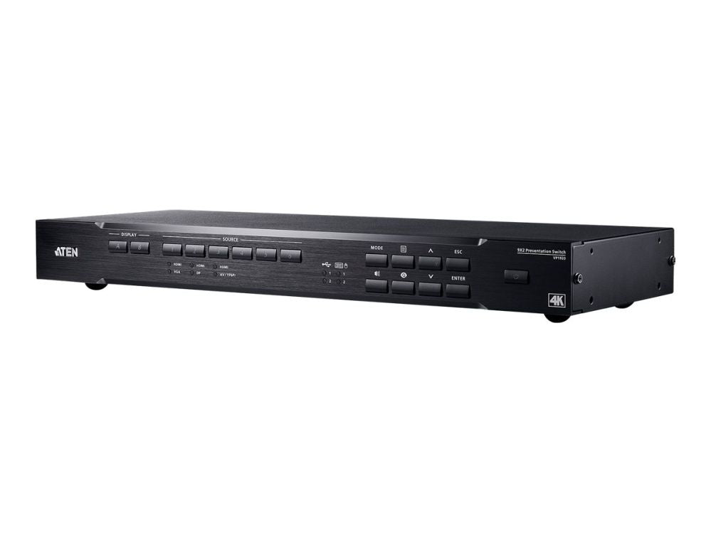 Server - Other Accessories Aten  VP1920-AT-G 9x2 4K Presentation Matrix Switch |
