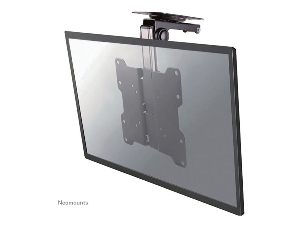 Кронштейн для телевизора NEOMOUNTS  FPMA-C020BLACK Monitor/TV mount ceiling 1 screen - 10-40" - max 20 kg - VESA 75x75-200x200 - h 26,5-40 cm - black