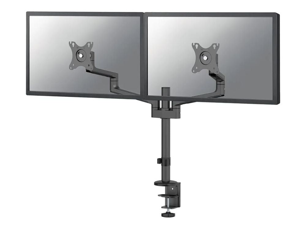Teleri kinnitus NEOMOUNTS  NEXT Lite DS60-425BL2 Dual monitor arm - 17-27" - 0-8 kg/screen - space saving T-Rex model - 100% plastic-free packaging - black