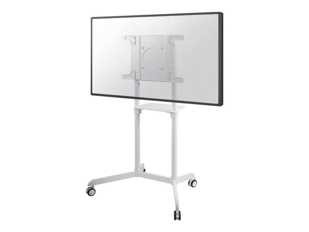 Кронштейн для телевизора NEOMOUNTS  NS-M1250WHITE TV trolley - 37-70" - max 70 kg - VESA 200x200-600x400 - 90° rotatable - incl. hardware shelf - white