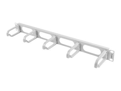 Other goods Lanberg  19" cable management panel 5 rings - type B 1U, grey |