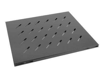 Другие товары Lanberg  19" fixed shelf 1U/465x515mm max load capacity up to 120kg, black |