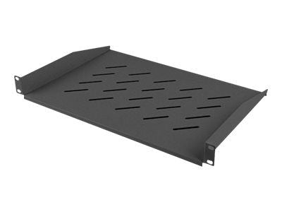 Other goods Lanberg 19" fixed shelf 1U/483x315mm max load capacity up to 25kg, black |