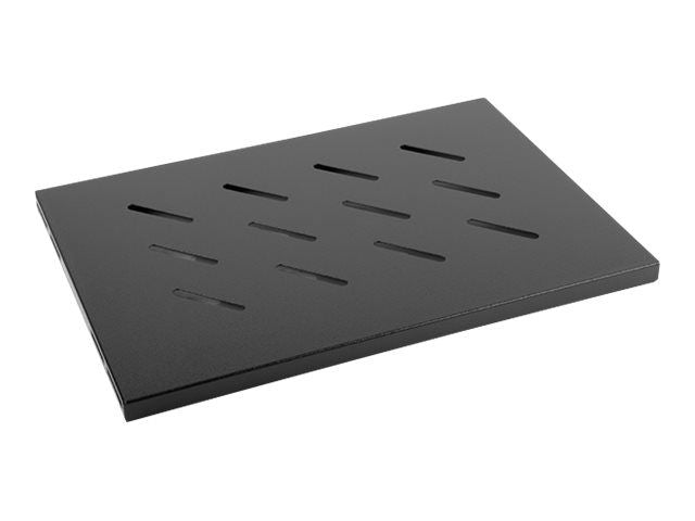 Muud kaubad Lanberg  19" fixed shelf 1U/486x270mm max load capacity up to 120kg, black |