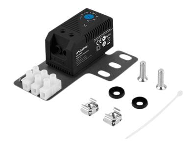 Muud kaubad Lanberg  Closed-loop thermostat 10A for rack cabinets with 19" ear and terminal block, black |